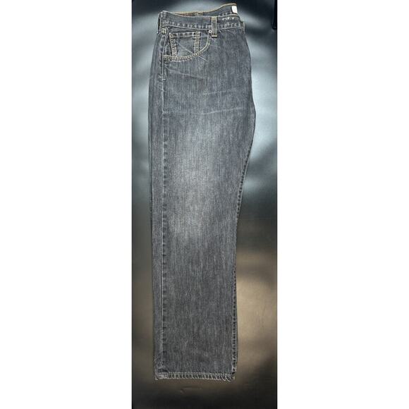 Levis 501XX Jeans Mens 40x32 Black Denim Classic Straight Button Fly 90s 00s Mex - Picture 11 of 14